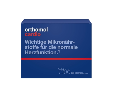 Orthomol - Cardio 30 Tagesportionen (Granulat+Kapseln+Tablette)